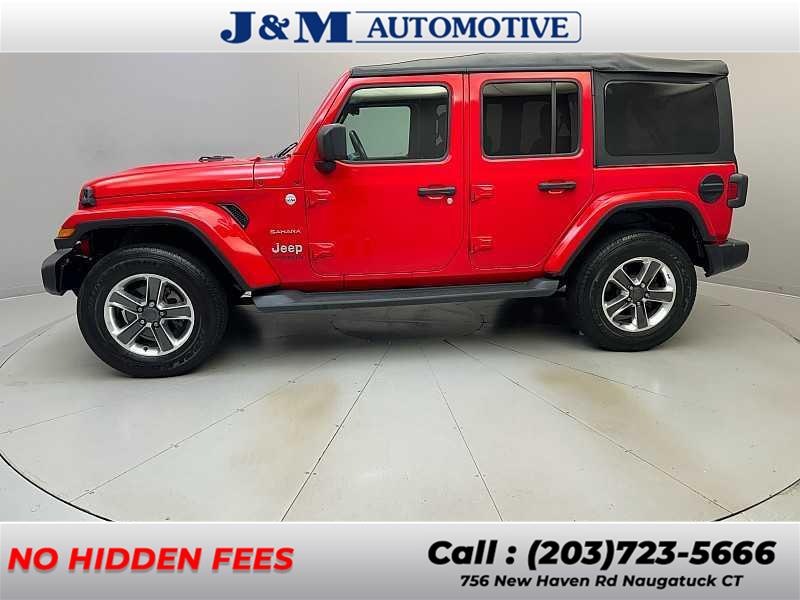 2020 Jeep Wrangler Unlimited Sahara, available for sale in Naugatuck, Connecticut | J&M Automotive Sls&Svc LLC. Naugatuck, Connecticut 2020 Jeep Wrangler Unlimited Sahara, available for sale in Naugatuck, Connecticut | J&M Automotive Sls&Svc LLC. Naugatuck, Connecticut