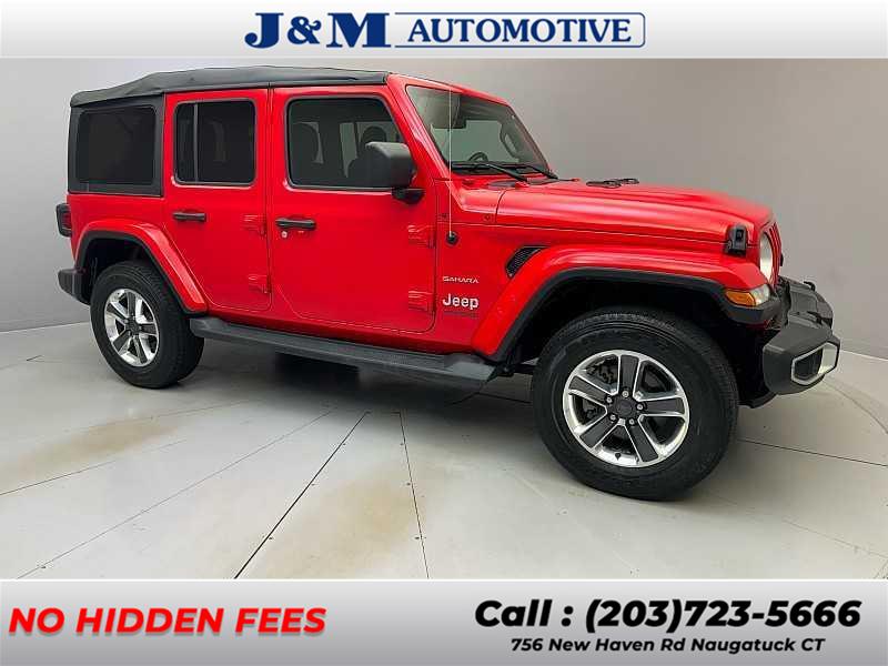 2020 Jeep Wrangler Unlimited Sahara, available for sale in Naugatuck, Connecticut | J&M Automotive Sls&Svc LLC. Naugatuck, Connecticut 2020 Jeep Wrangler Unlimited Sahara, available for sale in Naugatuck, Connecticut | J&M Automotive Sls&Svc LLC. Naugatuck, Connecticut