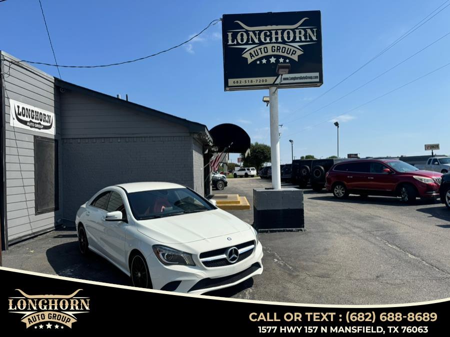 2014 Mercedes-Benz CLA-Class 4dr Sdn CLA 250 FWD, available for sale in Mansfield, Texas | Longhorn Auto Group. Mansfield, Texas 2014 Mercedes-Benz CLA-Class 4dr Sdn CLA 250 FWD, available for sale in Mansfield, Texas | Longhorn Auto Group. Mansfield, Texas