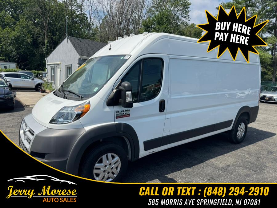 2014 Ram ProMaster Cargo Van 2500 High Roof 159" WB, available for sale in Springfield, New Jersey | Jerry Morese Auto Sales. Springfield, New Jersey 2014 Ram ProMaster Cargo Van 2500 High Roof 159" WB, available for sale in Springfield, New Jersey | Jerry Morese Auto Sales. Springfield, New Jersey