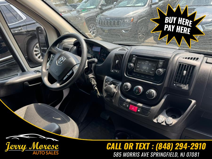 2014 Ram ProMaster Cargo Van 2500 High Roof 159" WB, available for sale in Springfield, New Jersey | Jerry Morese Auto Sales. Springfield, New Jersey 2014 Ram ProMaster Cargo Van 2500 High Roof 159" WB, available for sale in Springfield, New Jersey | Jerry Morese Auto Sales. Springfield, New Jersey
