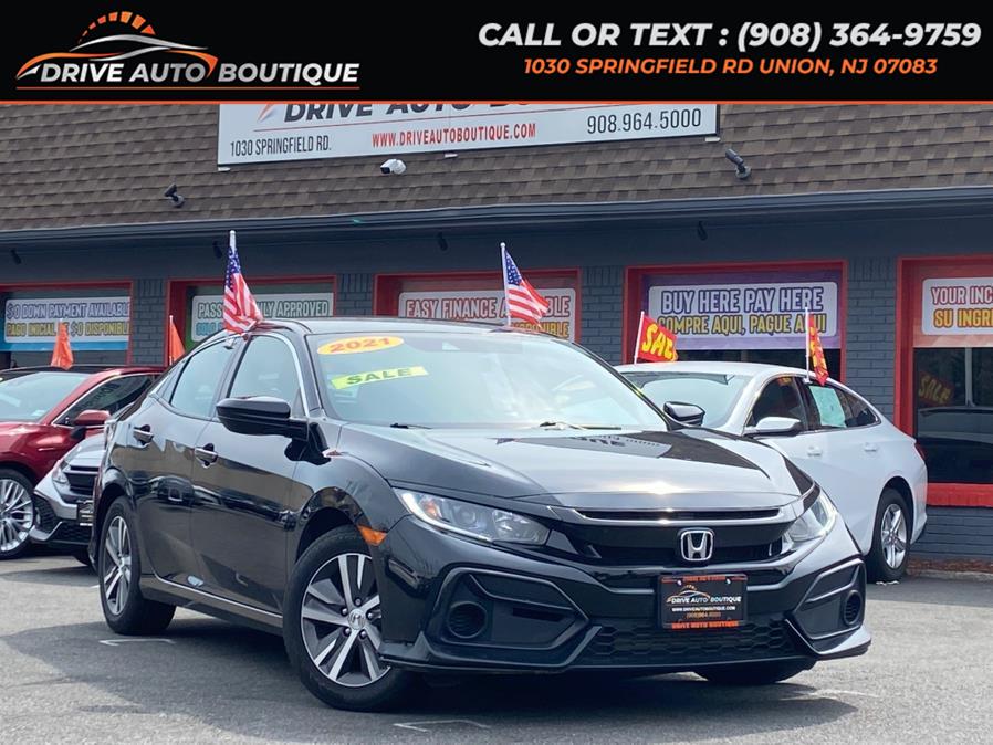 2021 Honda Civic Hatchback LX CVT, available for sale in Union, New Jersey | Drive Auto Boutique. Union, New Jersey 2021 Honda Civic Hatchback LX CVT, available for sale in Union, New Jersey | Drive Auto Boutique. Union, New Jersey