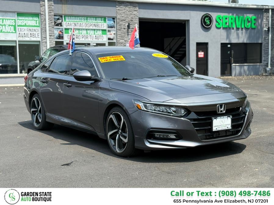 2019 Honda Accord Sedan Sport 1.5T CVT, available for sale in Elizabeth, New Jersey | Garden State Auto Boutique. Elizabeth, New Jersey 2019 Honda Accord Sedan Sport 1.5T CVT, available for sale in Elizabeth, New Jersey | Garden State Auto Boutique. Elizabeth, New Jersey