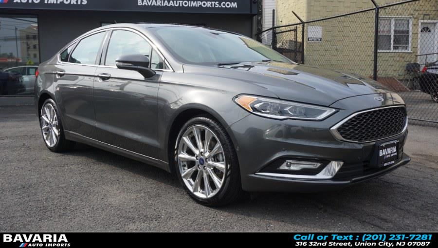 2017 Ford Fusion Platinum FWD, available for sale in Union City, New Jersey | Bavaria Auto Imports. Union City, New Jersey 2017 Ford Fusion Platinum FWD, available for sale in Union City, New Jersey | Bavaria Auto Imports. Union City, New Jersey