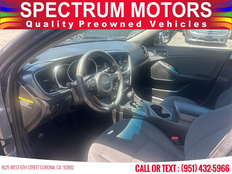 2015 Kia Optima 4dr Sdn LX, available for sale in Corona, California | Spectrum Motors. Corona, California 2015 Kia Optima 4dr Sdn LX, available for sale in Corona, California | Spectrum Motors. Corona, California