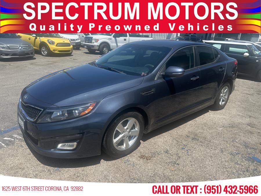 2015 Kia Optima 4dr Sdn LX, available for sale in Corona, California | Spectrum Motors. Corona, California 2015 Kia Optima 4dr Sdn LX, available for sale in Corona, California | Spectrum Motors. Corona, California