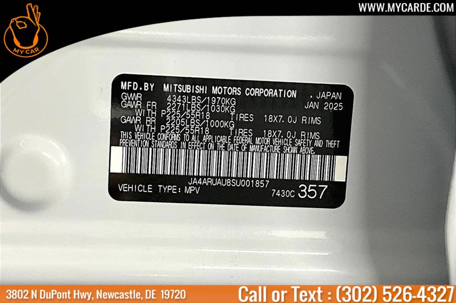 2025 Mitsubishi Outlander Sport 2.0 ES, available for sale in New Castle, Delaware | My Car. New Castle, Delaware 2025 Mitsubishi Outlander Sport 2.0 ES, available for sale in New Castle, Delaware | My Car. New Castle, Delaware
