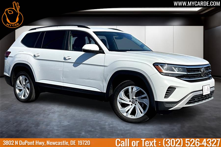 2021 Volkswagen Atlas 3.6L V6 SE w/Technology, available for sale in New Castle, Delaware | My Car. New Castle, Delaware 2021 Volkswagen Atlas 3.6L V6 SE w/Technology, available for sale in New Castle, Delaware | My Car. New Castle, Delaware