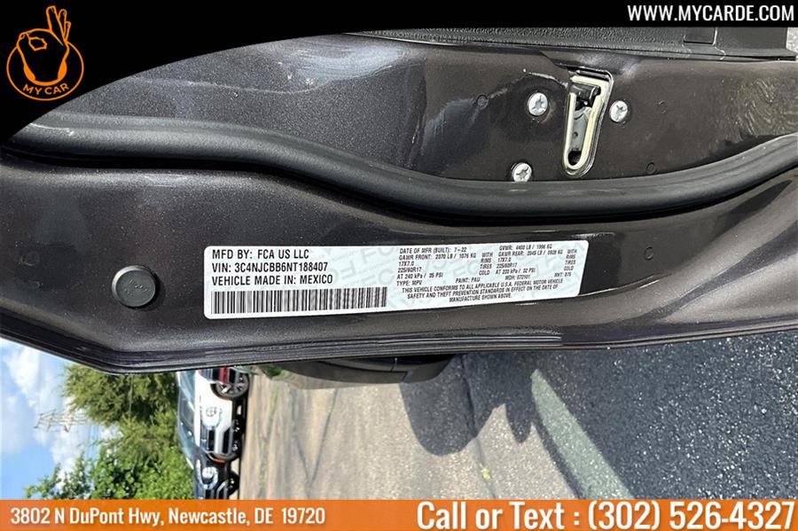 2022 Jeep Compass Latitude, available for sale in New Castle, Delaware | My Car. New Castle, Delaware 2022 Jeep Compass Latitude, available for sale in New Castle, Delaware | My Car. New Castle, Delaware