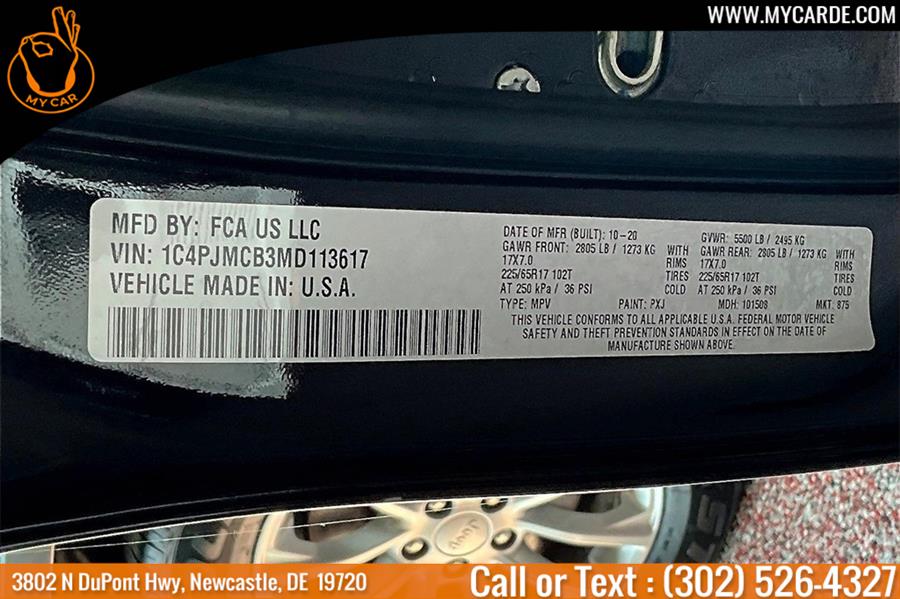 2021 Jeep Cherokee Latitude, available for sale in New Castle, Delaware | My Car. New Castle, Delaware 2021 Jeep Cherokee Latitude, available for sale in New Castle, Delaware | My Car. New Castle, Delaware