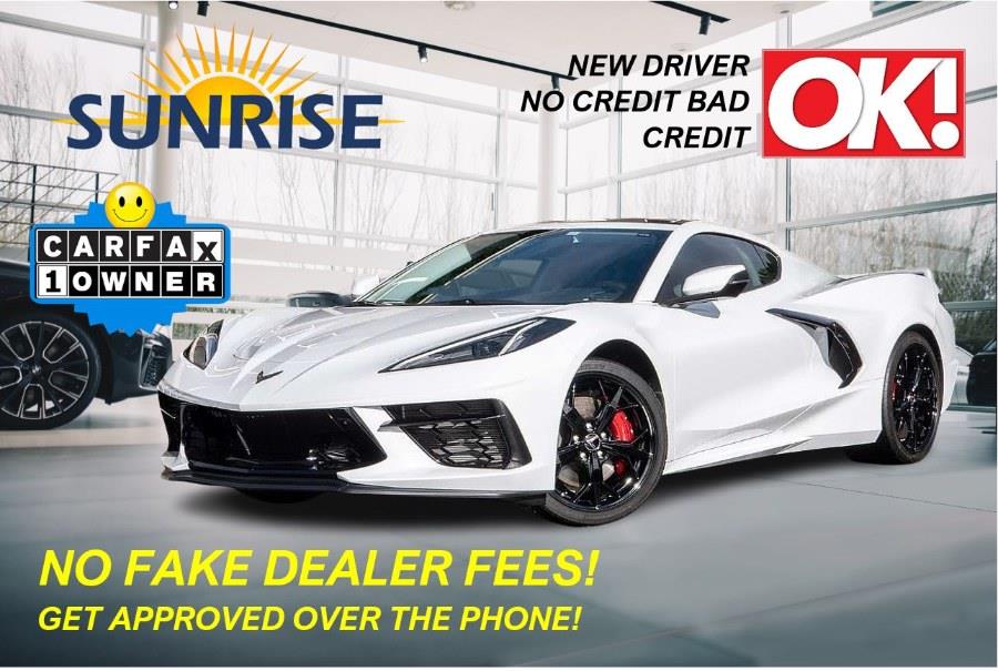 2024 Chevrolet Corvette Stingray LT1 3,950 MILES / WHITE / ADRENALIN RED INT., available for sale in Elmont, New York | Sunrise of Elmont. Elmont, New York 2024 Chevrolet Corvette Stingray LT1 3,950 MILES / WHITE / ADRENALIN RED INT., available for sale in Elmont, New York | Sunrise of Elmont. Elmont, New York