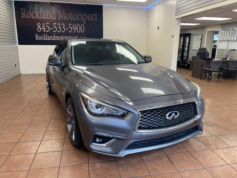 Used INFINITI Q50 3.0t LUXE AWD 2018 | Rockland Motor Sport. Suffern, New York