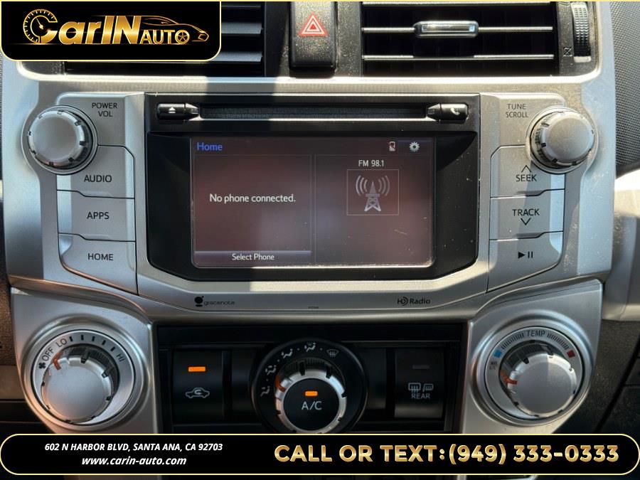 2015 Toyota 4Runner 4WD 4dr V6 SR5 Premium (Natl), available for sale in Santa Ana, California | Carin Auto. Santa Ana, California 2015 Toyota 4Runner 4WD 4dr V6 SR5 Premium (Natl), available for sale in Santa Ana, California | Carin Auto. Santa Ana, California
