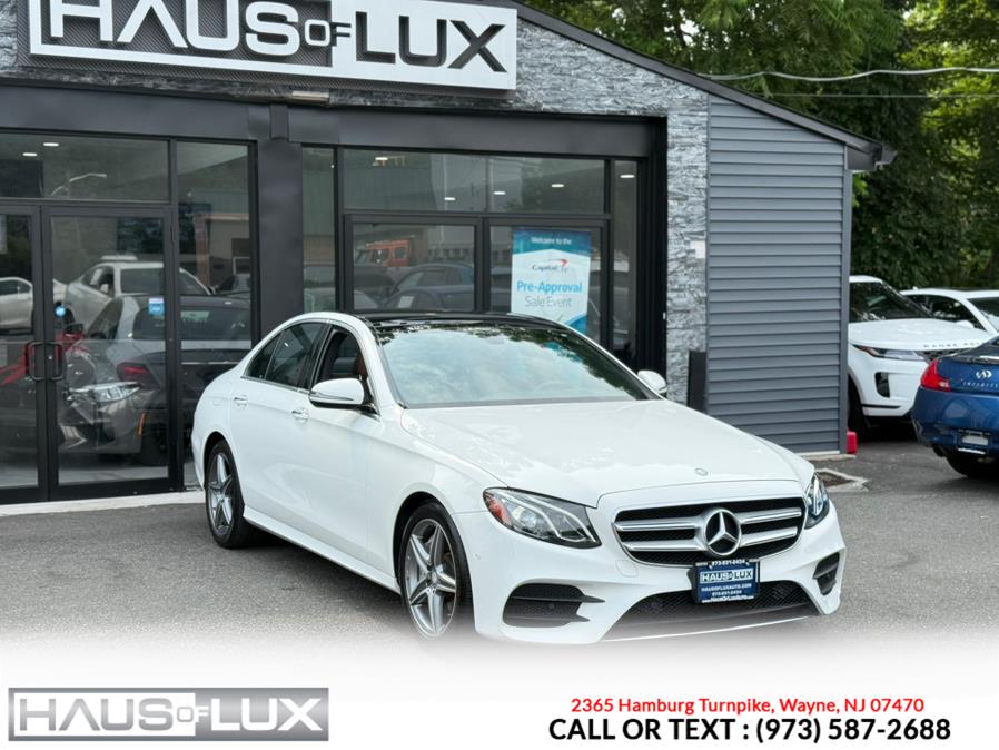 2017 Mercedes-Benz E-Class E300 Sport 4MATIC Sedan, available for sale in Wayne, New Jersey | Haus of Lux. Wayne, New Jersey 2017 Mercedes-Benz E-Class E300 Sport 4MATIC Sedan, available for sale in Wayne, New Jersey | Haus of Lux. Wayne, New Jersey