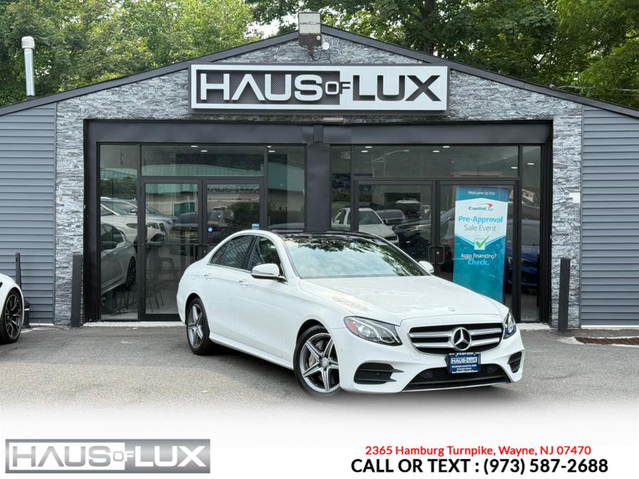 2017 Mercedes-Benz E-Class E300 Sport 4MATIC Sedan, available for sale in Wayne, New Jersey | Haus of Lux. Wayne, New Jersey 2017 Mercedes-Benz E-Class E300 Sport 4MATIC Sedan, available for sale in Wayne, New Jersey | Haus of Lux. Wayne, New Jersey