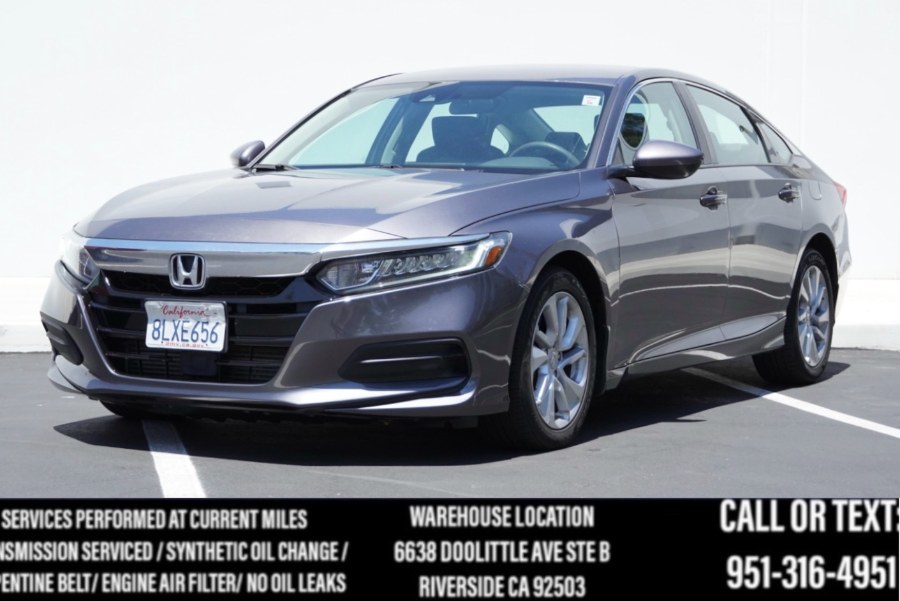 2019 Honda Accord Sedan LX 1.5T, available for sale in Riverside, California | Big Timin Motors LLC. Riverside, California 2019 Honda Accord Sedan LX 1.5T, available for sale in Riverside, California | Big Timin Motors LLC. Riverside, California