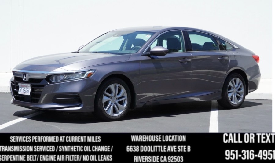 2019 Honda Accord Sedan LX 1.5T, available for sale in Riverside, California | Big Timin Motors LLC. Riverside, California 2019 Honda Accord Sedan LX 1.5T, available for sale in Riverside, California | Big Timin Motors LLC. Riverside, California