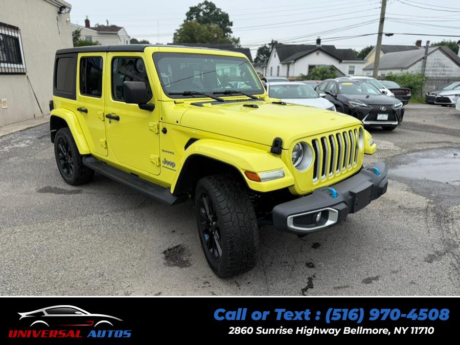2023 Jeep Wrangler 4xe Sahara 4x4, available for sale in Bellmore, New York | Universal Autos. Bellmore, New York 2023 Jeep Wrangler 4xe Sahara 4x4, available for sale in Bellmore, New York | Universal Autos. Bellmore, New York