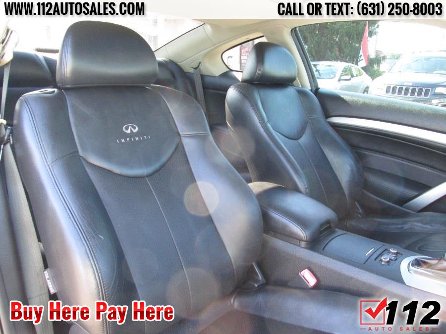 2008 Infiniti G37 Base; Sport; Jou 2dr Journey, available for sale in Patchogue, New York | 112 Auto Sales. Patchogue, New York 2008 Infiniti G37 Base; Sport; Jou 2dr Journey, available for sale in Patchogue, New York | 112 Auto Sales. Patchogue, New York