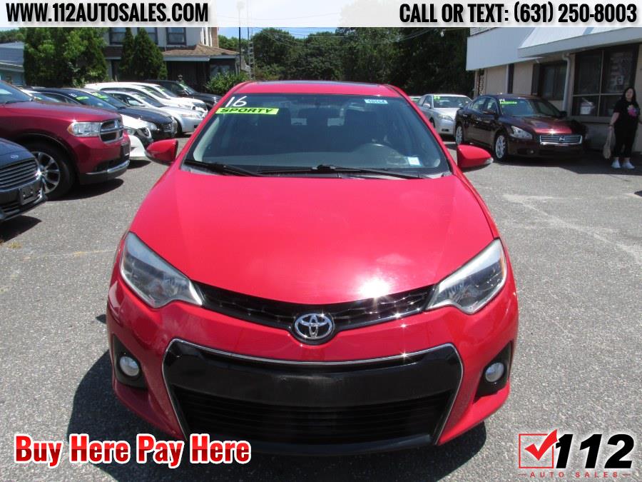 2016 Toyota Corolla S; Le; l 4dr Sdn CVT S Plus (Natl), available for sale in Patchogue, New York | 112 Auto Sales. Patchogue, New York 2016 Toyota Corolla S; Le; l 4dr Sdn CVT S Plus (Natl), available for sale in Patchogue, New York | 112 Auto Sales. Patchogue, New York