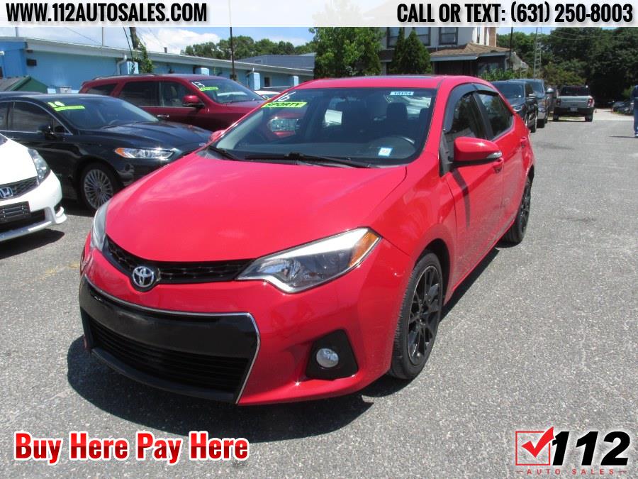 2016 Toyota Corolla S; Le; l 4dr Sdn CVT S Plus (Natl), available for sale in Patchogue, New York | 112 Auto Sales. Patchogue, New York 2016 Toyota Corolla S; Le; l 4dr Sdn CVT S Plus (Natl), available for sale in Patchogue, New York | 112 Auto Sales. Patchogue, New York