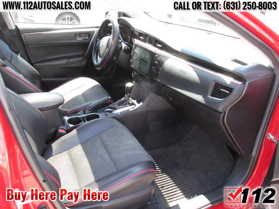 2016 Toyota Corolla S; Le; l 4dr Sdn CVT S Plus (Natl), available for sale in Patchogue, New York | 112 Auto Sales. Patchogue, New York 2016 Toyota Corolla S; Le; l 4dr Sdn CVT S Plus (Natl), available for sale in Patchogue, New York | 112 Auto Sales. Patchogue, New York