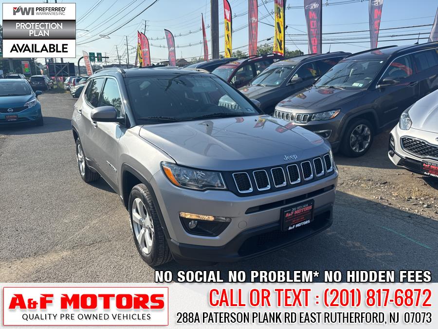 2019 Jeep Compass Latitude 4x4, available for sale in East Rutherford, New Jersey | A&F Motors LLC. East Rutherford, New Jersey 2019 Jeep Compass Latitude 4x4, available for sale in East Rutherford, New Jersey | A&F Motors LLC. East Rutherford, New Jersey