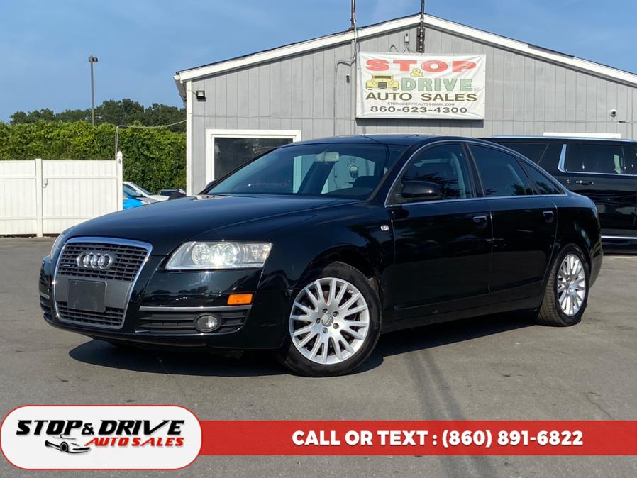 2007 Audi A6 4dr Sdn 3.2L quattro, available for sale in East Windsor, Connecticut | Stop & Drive Auto Sales. East Windsor, Connecticut