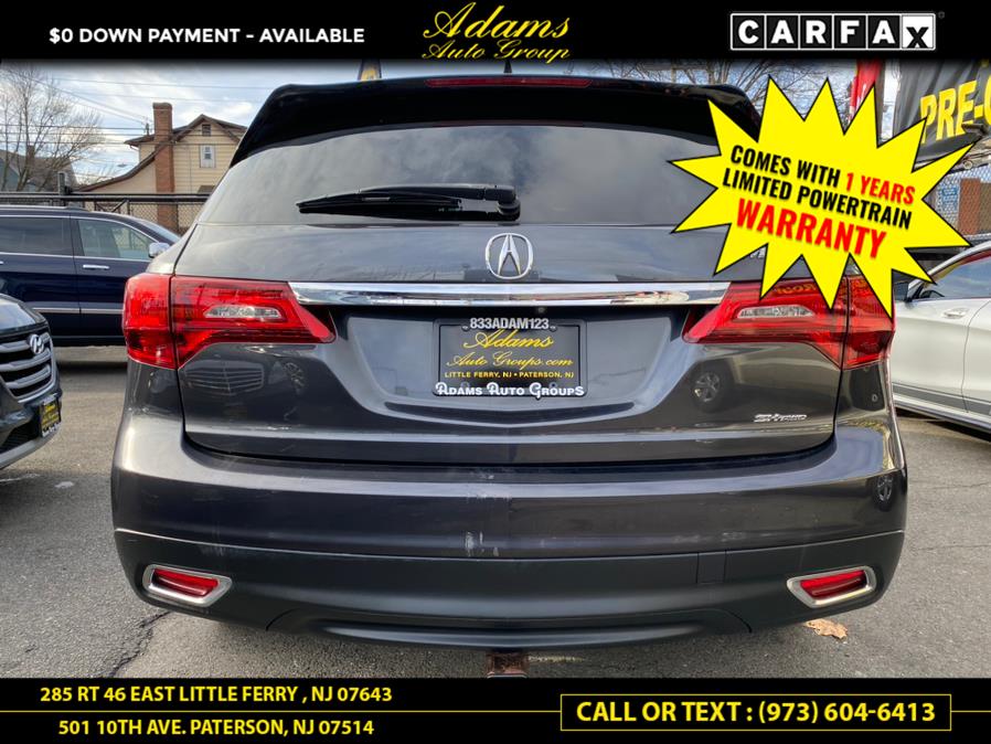 2016 Acura MDX SH-AWD 4dr w/AcuraWatch Plus, available for sale in Paterson, New Jersey | Adams Auto Group. Paterson, New Jersey 2016 Acura MDX SH-AWD 4dr w/AcuraWatch Plus, available for sale in Paterson, New Jersey | Adams Auto Group. Paterson, New Jersey