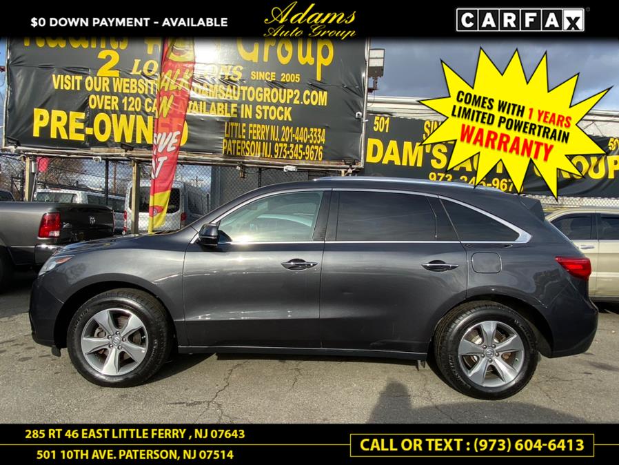 2016 Acura MDX SH-AWD 4dr w/AcuraWatch Plus, available for sale in Paterson, New Jersey | Adams Auto Group. Paterson, New Jersey 2016 Acura MDX SH-AWD 4dr w/AcuraWatch Plus, available for sale in Paterson, New Jersey | Adams Auto Group. Paterson, New Jersey