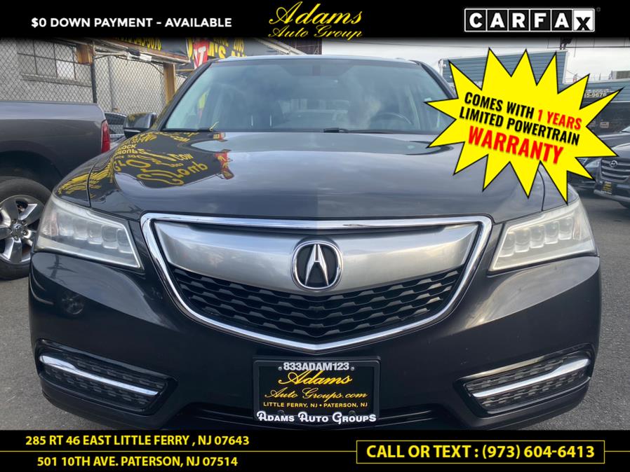 2016 Acura MDX SH-AWD 4dr w/AcuraWatch Plus, available for sale in Paterson, New Jersey | Adams Auto Group. Paterson, New Jersey 2016 Acura MDX SH-AWD 4dr w/AcuraWatch Plus, available for sale in Paterson, New Jersey | Adams Auto Group. Paterson, New Jersey