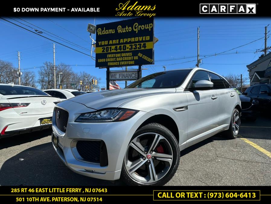 2017 Jaguar F-PACE S AWD, available for sale in Paterson, New Jersey | Adams Auto Group. Paterson, New Jersey 2017 Jaguar F-PACE S AWD, available for sale in Paterson, New Jersey | Adams Auto Group. Paterson, New Jersey