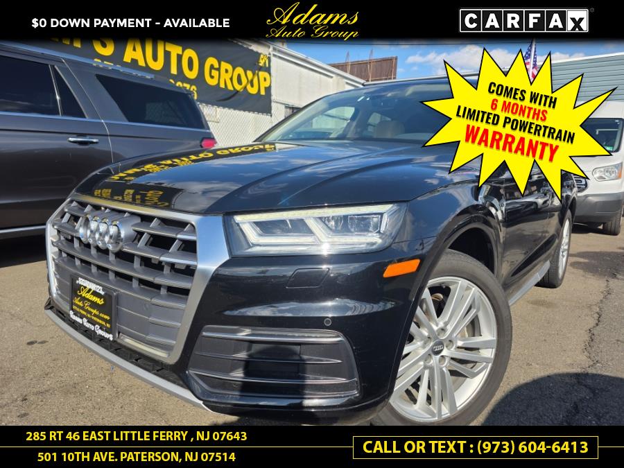 2019 Audi Q5 Premium Plus 45 TFSI quattro, available for sale in Paterson, New Jersey | Adams Auto Group. Paterson, New Jersey 2019 Audi Q5 Premium Plus 45 TFSI quattro, available for sale in Paterson, New Jersey | Adams Auto Group. Paterson, New Jersey