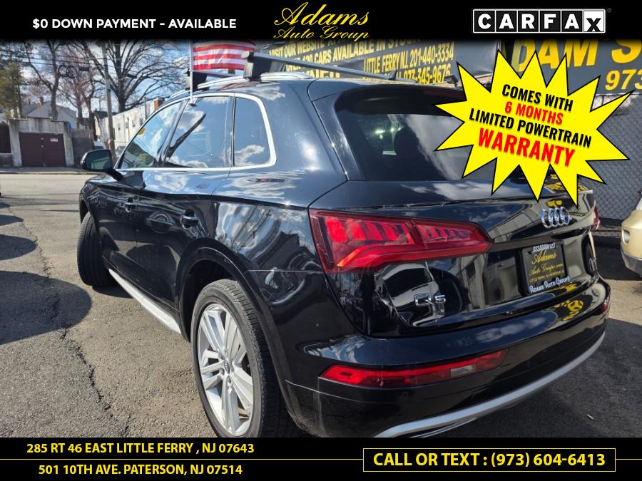 2019 Audi Q5 Premium Plus 45 TFSI quattro, available for sale in Paterson, New Jersey | Adams Auto Group. Paterson, New Jersey 2019 Audi Q5 Premium Plus 45 TFSI quattro, available for sale in Paterson, New Jersey | Adams Auto Group. Paterson, New Jersey