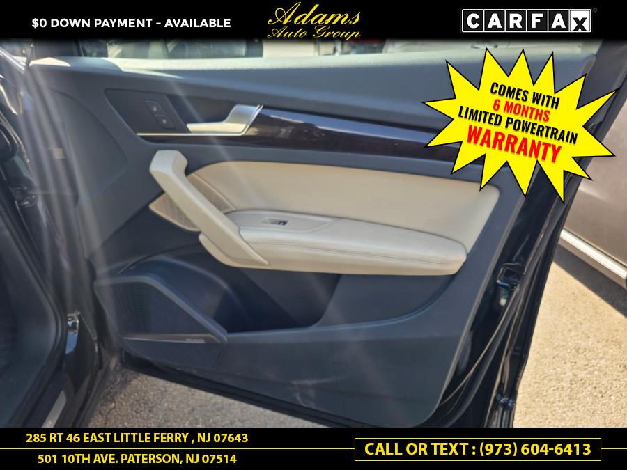 2019 Audi Q5 Premium Plus 45 TFSI quattro, available for sale in Paterson, New Jersey | Adams Auto Group. Paterson, New Jersey 2019 Audi Q5 Premium Plus 45 TFSI quattro, available for sale in Paterson, New Jersey | Adams Auto Group. Paterson, New Jersey