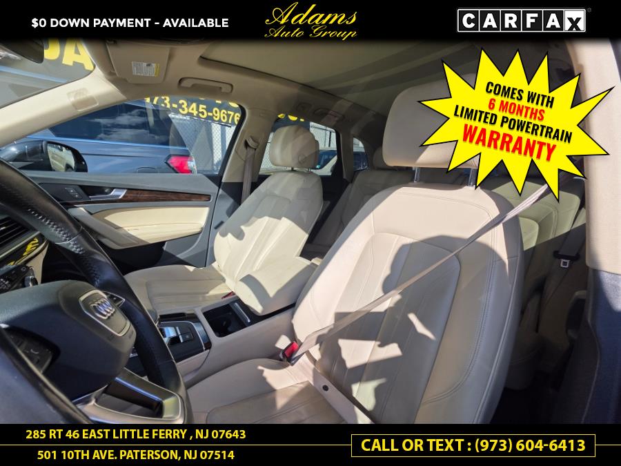 2019 Audi Q5 Premium Plus 45 TFSI quattro, available for sale in Paterson, New Jersey | Adams Auto Group. Paterson, New Jersey 2019 Audi Q5 Premium Plus 45 TFSI quattro, available for sale in Paterson, New Jersey | Adams Auto Group. Paterson, New Jersey