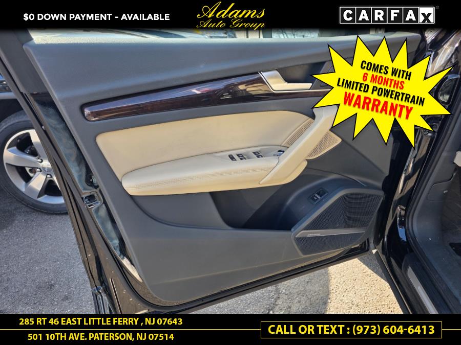 2019 Audi Q5 Premium Plus 45 TFSI quattro, available for sale in Paterson, New Jersey | Adams Auto Group. Paterson, New Jersey 2019 Audi Q5 Premium Plus 45 TFSI quattro, available for sale in Paterson, New Jersey | Adams Auto Group. Paterson, New Jersey