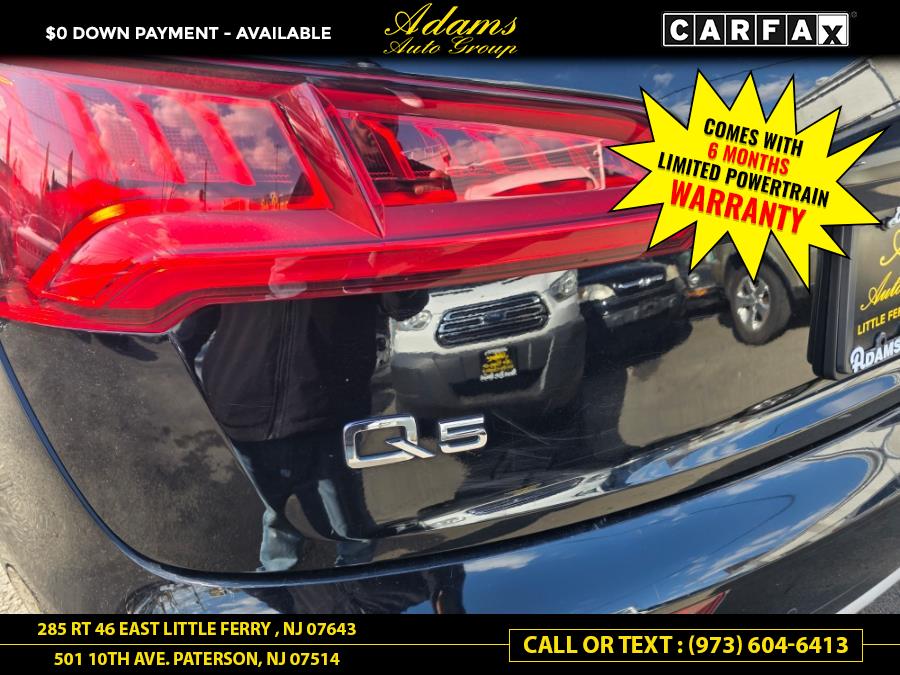 2019 Audi Q5 Premium Plus 45 TFSI quattro, available for sale in Paterson, New Jersey | Adams Auto Group. Paterson, New Jersey 2019 Audi Q5 Premium Plus 45 TFSI quattro, available for sale in Paterson, New Jersey | Adams Auto Group. Paterson, New Jersey