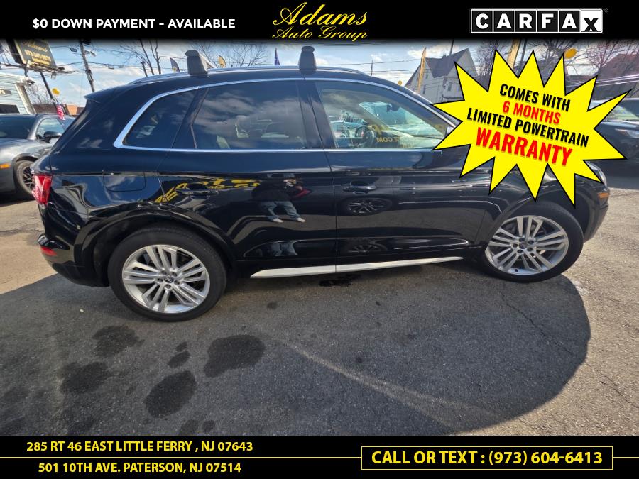 2019 Audi Q5 Premium Plus 45 TFSI quattro, available for sale in Paterson, New Jersey | Adams Auto Group. Paterson, New Jersey 2019 Audi Q5 Premium Plus 45 TFSI quattro, available for sale in Paterson, New Jersey | Adams Auto Group. Paterson, New Jersey