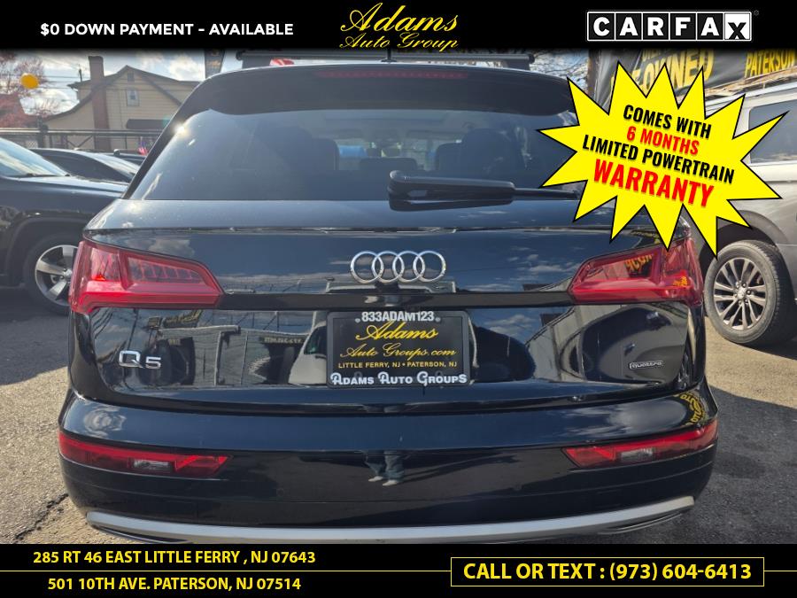 2019 Audi Q5 Premium Plus 45 TFSI quattro, available for sale in Paterson, New Jersey | Adams Auto Group. Paterson, New Jersey 2019 Audi Q5 Premium Plus 45 TFSI quattro, available for sale in Paterson, New Jersey | Adams Auto Group. Paterson, New Jersey