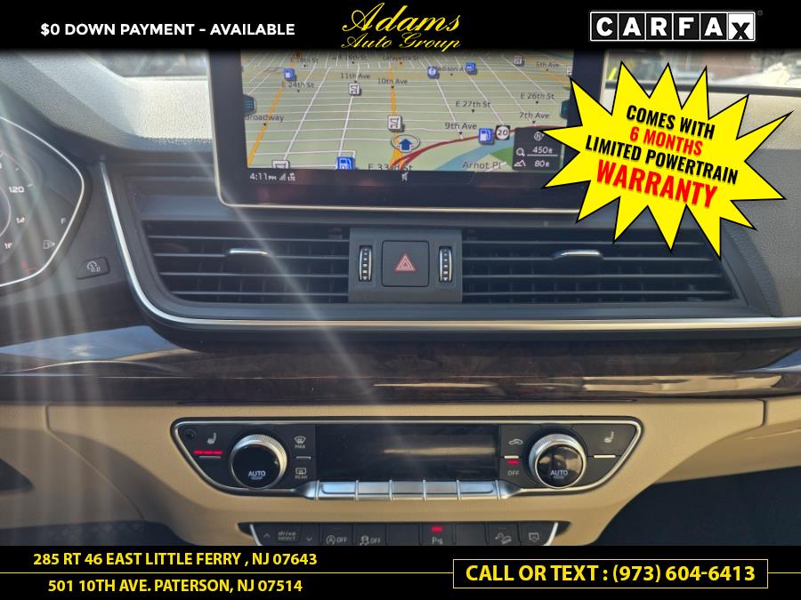 2019 Audi Q5 Premium Plus 45 TFSI quattro, available for sale in Paterson, New Jersey | Adams Auto Group. Paterson, New Jersey 2019 Audi Q5 Premium Plus 45 TFSI quattro, available for sale in Paterson, New Jersey | Adams Auto Group. Paterson, New Jersey