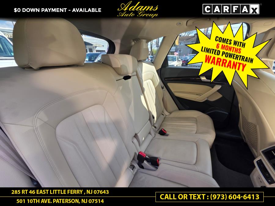 2019 Audi Q5 Premium Plus 45 TFSI quattro, available for sale in Paterson, New Jersey | Adams Auto Group. Paterson, New Jersey 2019 Audi Q5 Premium Plus 45 TFSI quattro, available for sale in Paterson, New Jersey | Adams Auto Group. Paterson, New Jersey