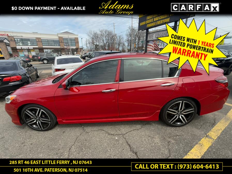 2017 Honda Accord Sedan Sport SE CVT, available for sale in Paterson, New Jersey | Adams Auto Group. Paterson, New Jersey 2017 Honda Accord Sedan Sport SE CVT, available for sale in Paterson, New Jersey | Adams Auto Group. Paterson, New Jersey