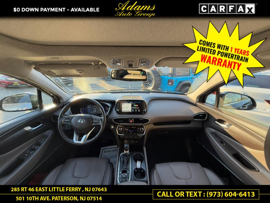 2019 Hyundai Santa Fe Ultimate 2.0T Auto AWD, available for sale in Paterson, New Jersey | Adams Auto Group. Paterson, New Jersey 2019 Hyundai Santa Fe Ultimate 2.0T Auto AWD, available for sale in Paterson, New Jersey | Adams Auto Group. Paterson, New Jersey