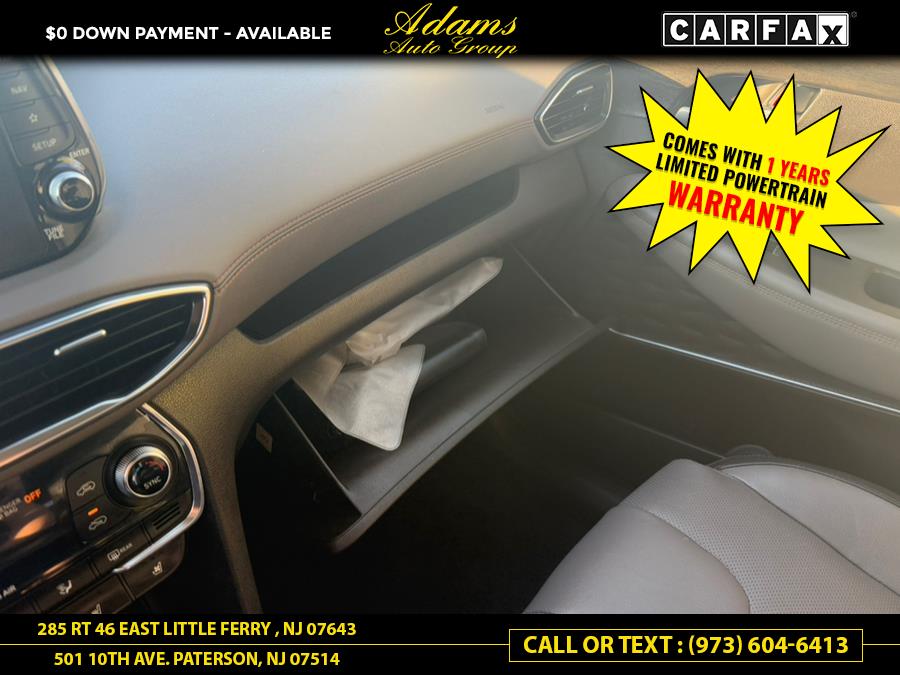 2019 Hyundai Santa Fe Ultimate 2.0T Auto AWD, available for sale in Paterson, New Jersey | Adams Auto Group. Paterson, New Jersey 2019 Hyundai Santa Fe Ultimate 2.0T Auto AWD, available for sale in Paterson, New Jersey | Adams Auto Group. Paterson, New Jersey