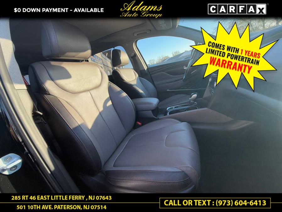 2019 Hyundai Santa Fe Ultimate 2.0T Auto AWD, available for sale in Paterson, New Jersey | Adams Auto Group. Paterson, New Jersey 2019 Hyundai Santa Fe Ultimate 2.0T Auto AWD, available for sale in Paterson, New Jersey | Adams Auto Group. Paterson, New Jersey