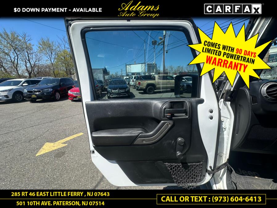 2018 Jeep Wrangler JK Unlimited Sport 4x4, available for sale in Paterson, New Jersey | Adams Auto Group. Paterson, New Jersey 2018 Jeep Wrangler JK Unlimited Sport 4x4, available for sale in Paterson, New Jersey | Adams Auto Group. Paterson, New Jersey