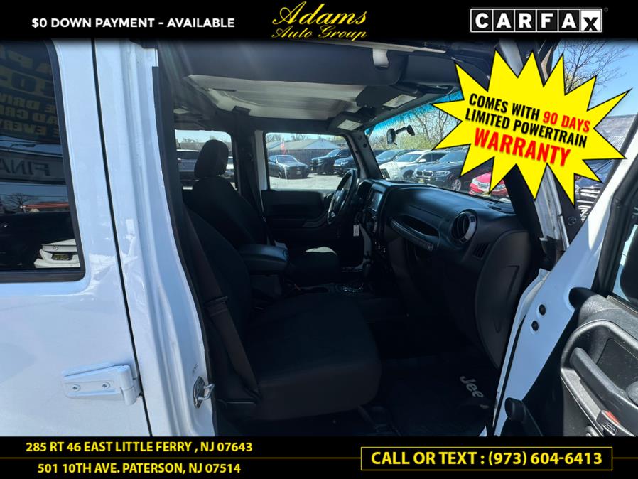 2018 Jeep Wrangler JK Unlimited Sport 4x4, available for sale in Paterson, New Jersey | Adams Auto Group. Paterson, New Jersey 2018 Jeep Wrangler JK Unlimited Sport 4x4, available for sale in Paterson, New Jersey | Adams Auto Group. Paterson, New Jersey
