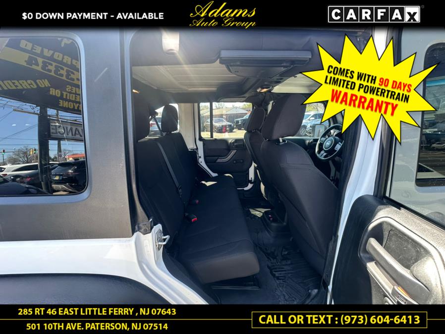 2018 Jeep Wrangler JK Unlimited Sport 4x4, available for sale in Paterson, New Jersey | Adams Auto Group. Paterson, New Jersey 2018 Jeep Wrangler JK Unlimited Sport 4x4, available for sale in Paterson, New Jersey | Adams Auto Group. Paterson, New Jersey