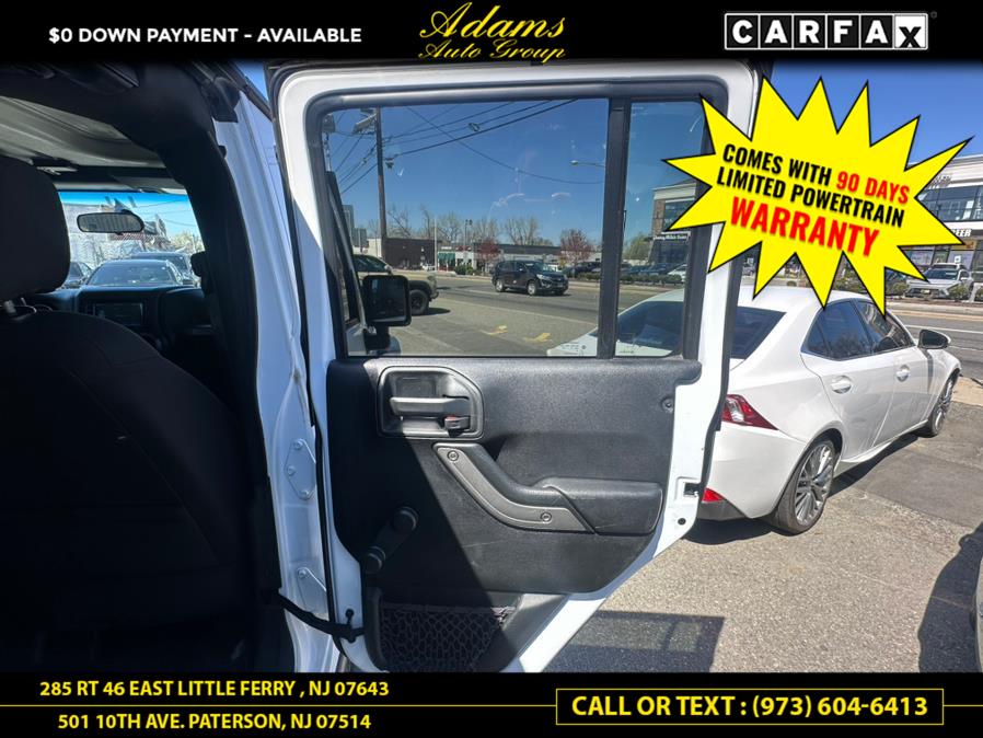 2018 Jeep Wrangler JK Unlimited Sport 4x4, available for sale in Paterson, New Jersey | Adams Auto Group. Paterson, New Jersey 2018 Jeep Wrangler JK Unlimited Sport 4x4, available for sale in Paterson, New Jersey | Adams Auto Group. Paterson, New Jersey